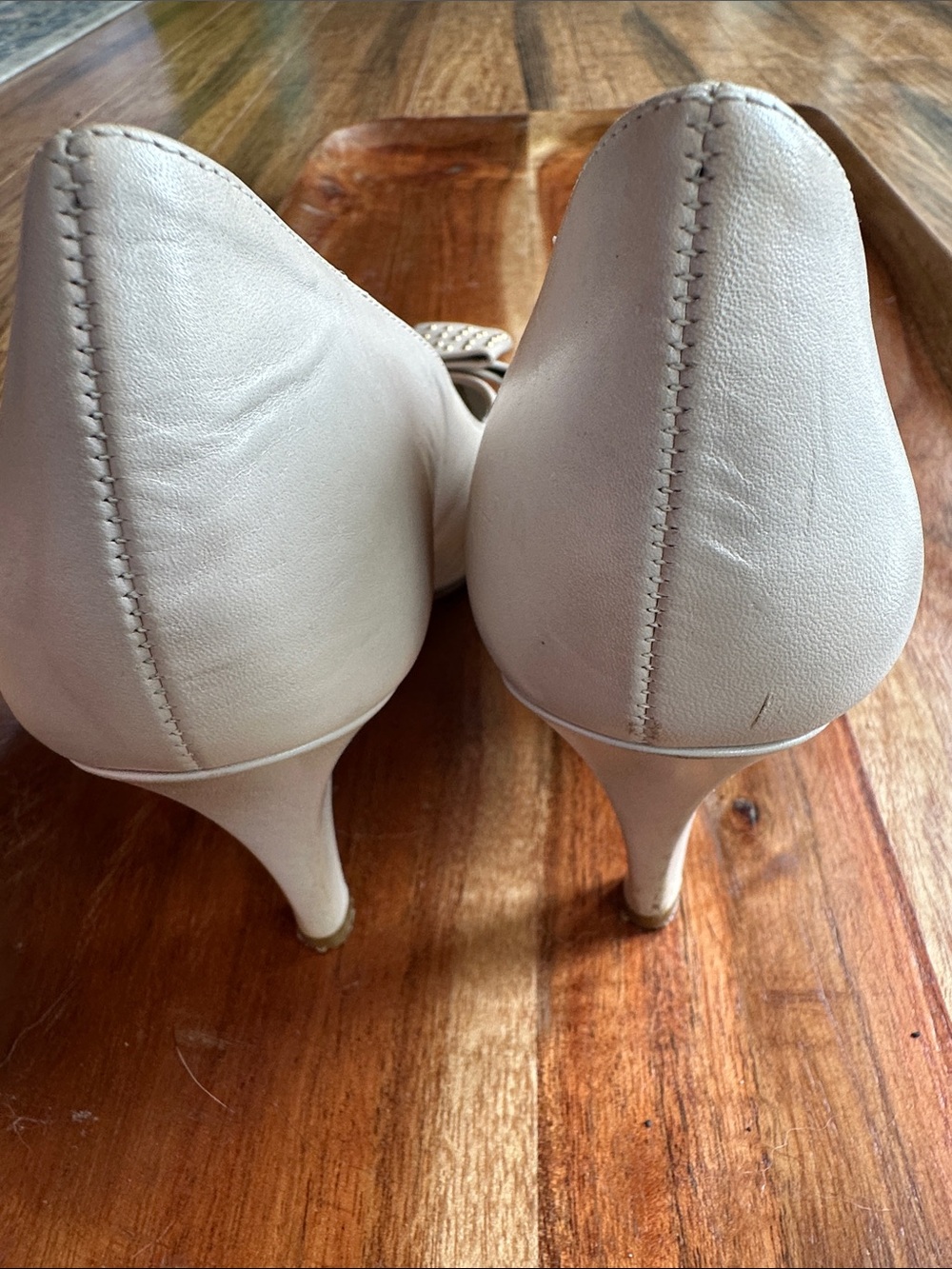 ANTONIO MELANI Peep-Toe Bow Heels - Picture 5 of 6